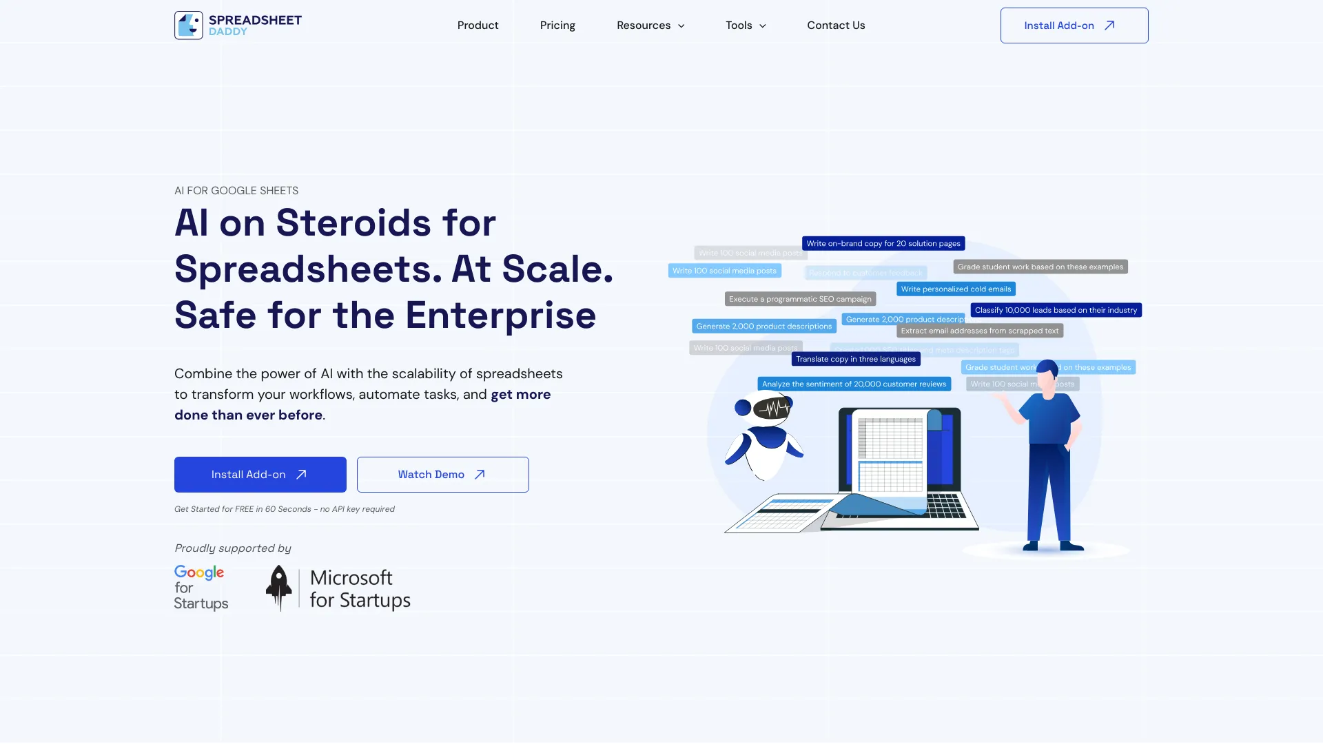Spreadsheet Daddy - AI Tool Ocean