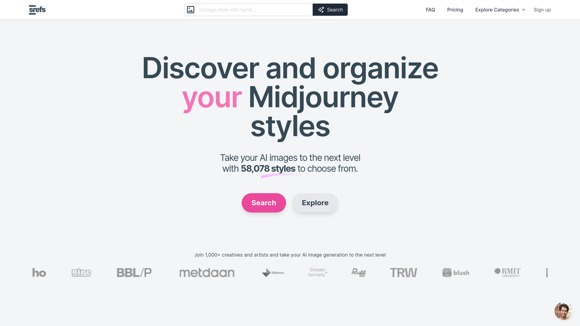 Srefs.co - AI Tool Ocean