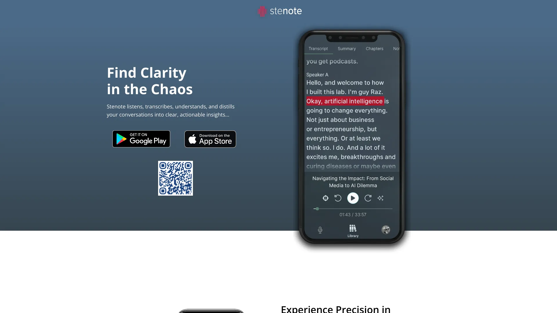 Stenote - AI Tool Ocean