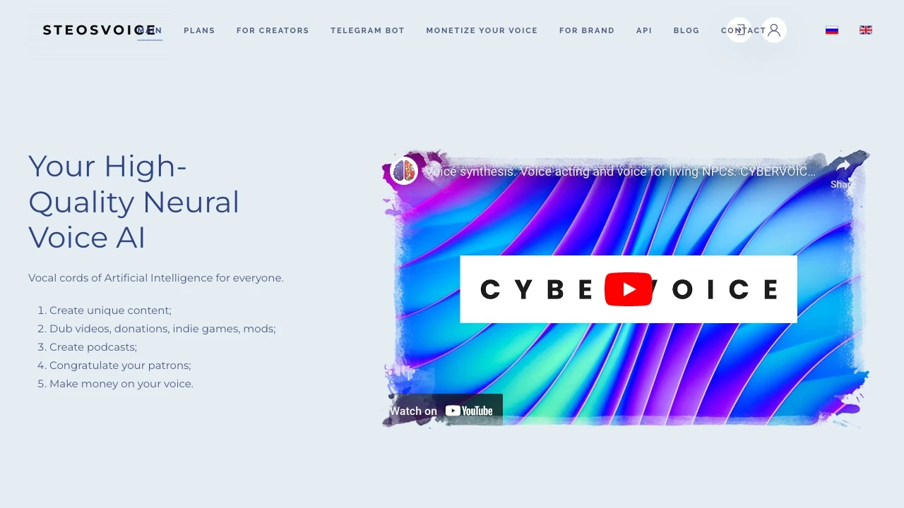 SteosVoice - AI Tool Ocean