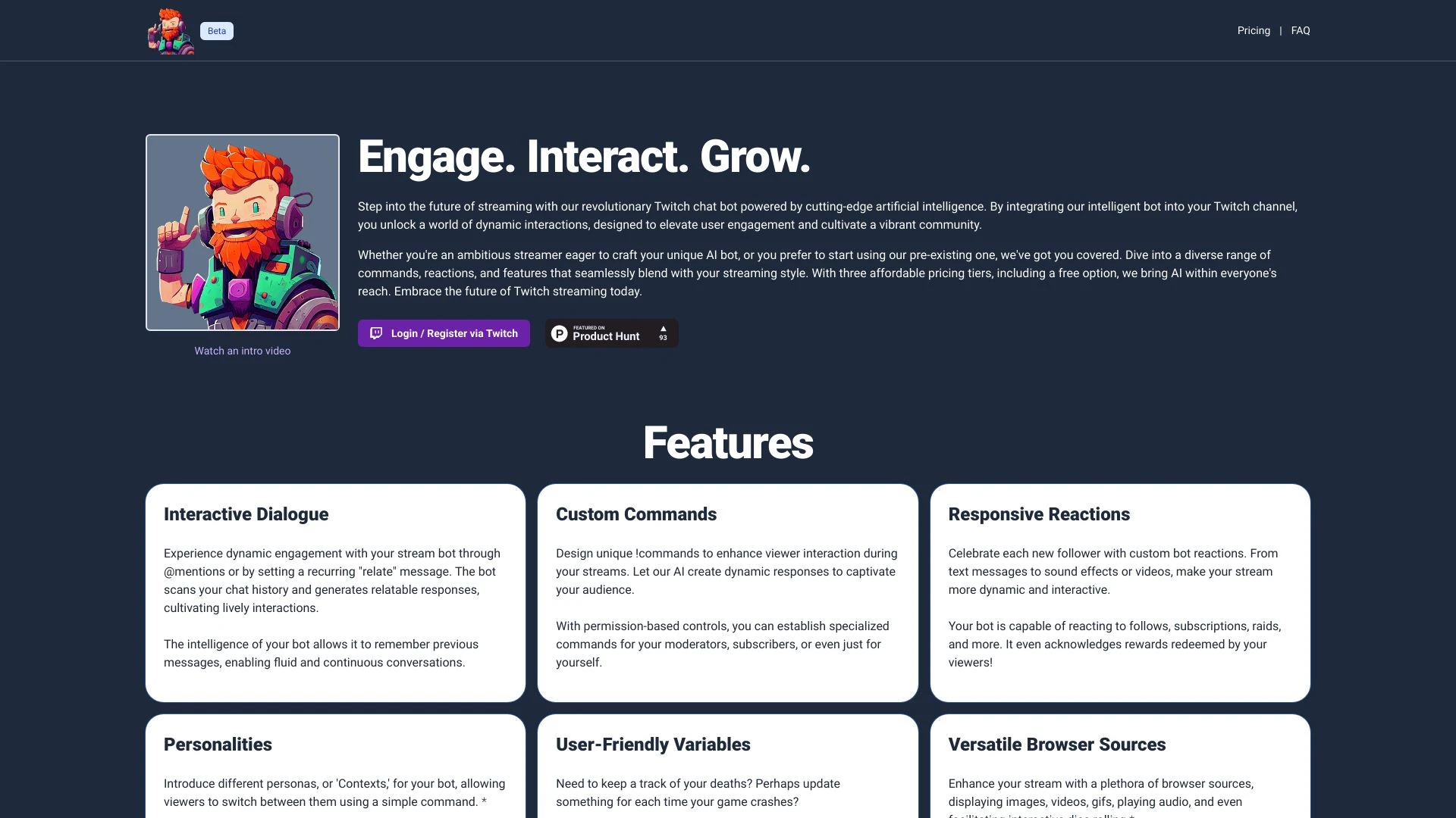 StreamChat A.I. - AI Tool Ocean
