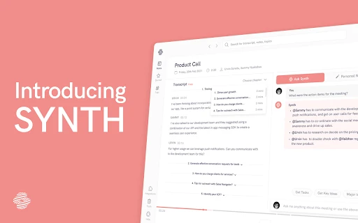 Synth - Chrome Extension - AI Tool Ocean