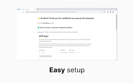 Tab Group AI - Chrome Extension - AI Tool Ocean