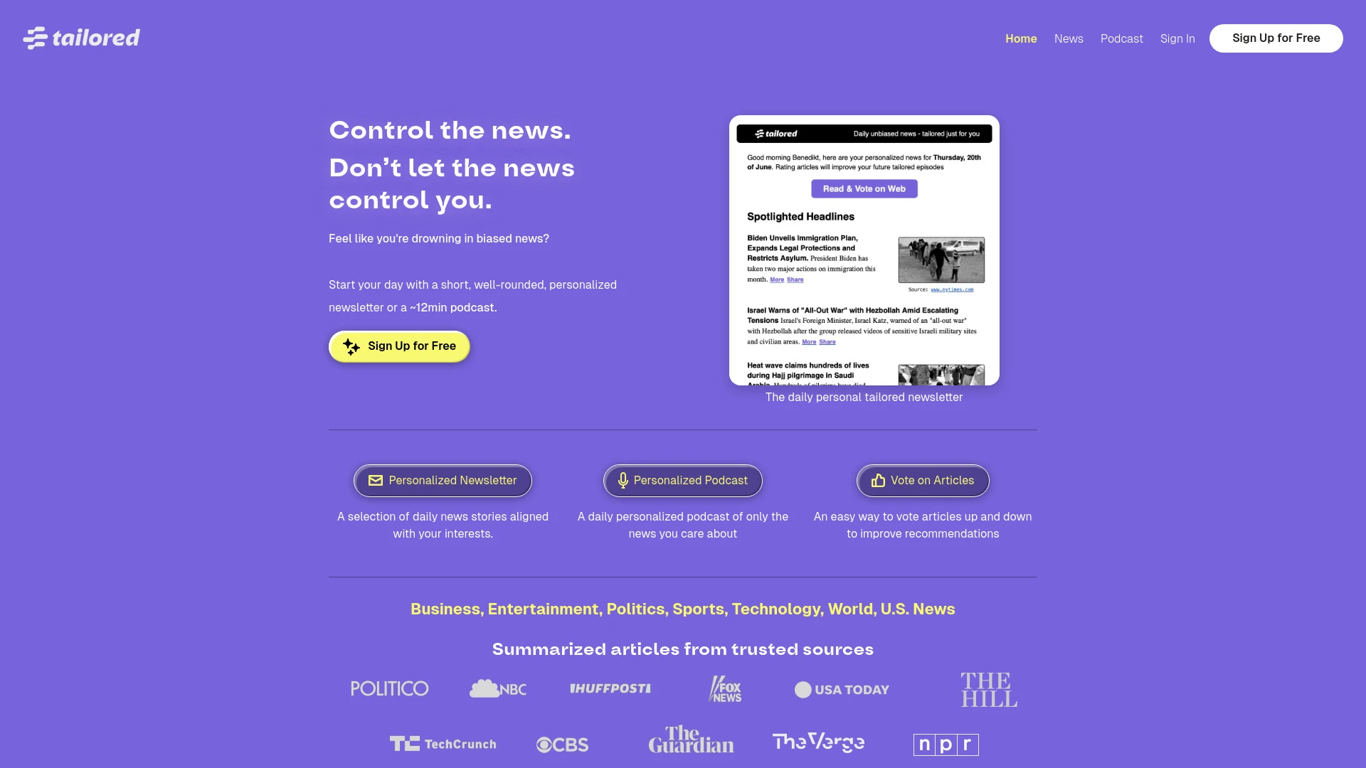 TailoredPod - AI Tool Ocean