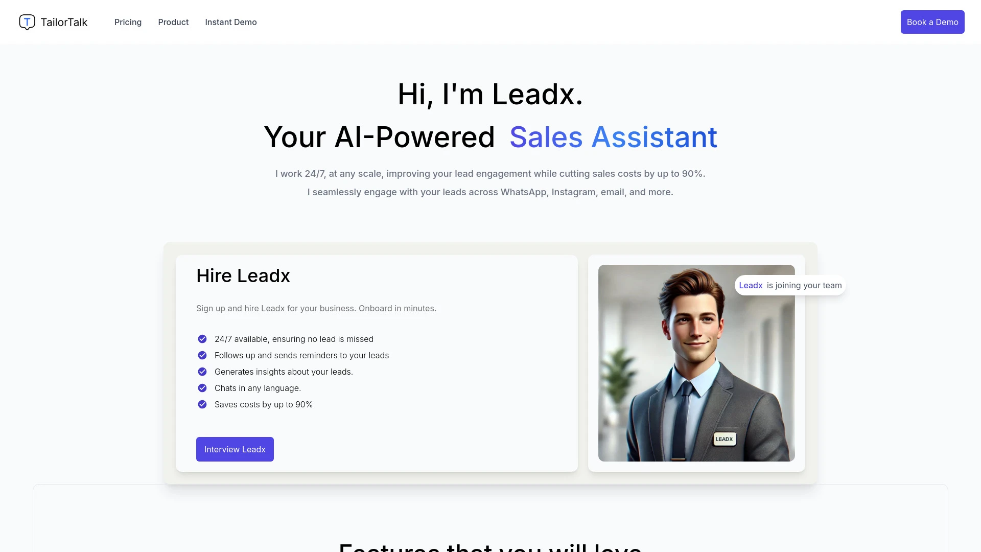 TailorTalk - AI Tool Ocean