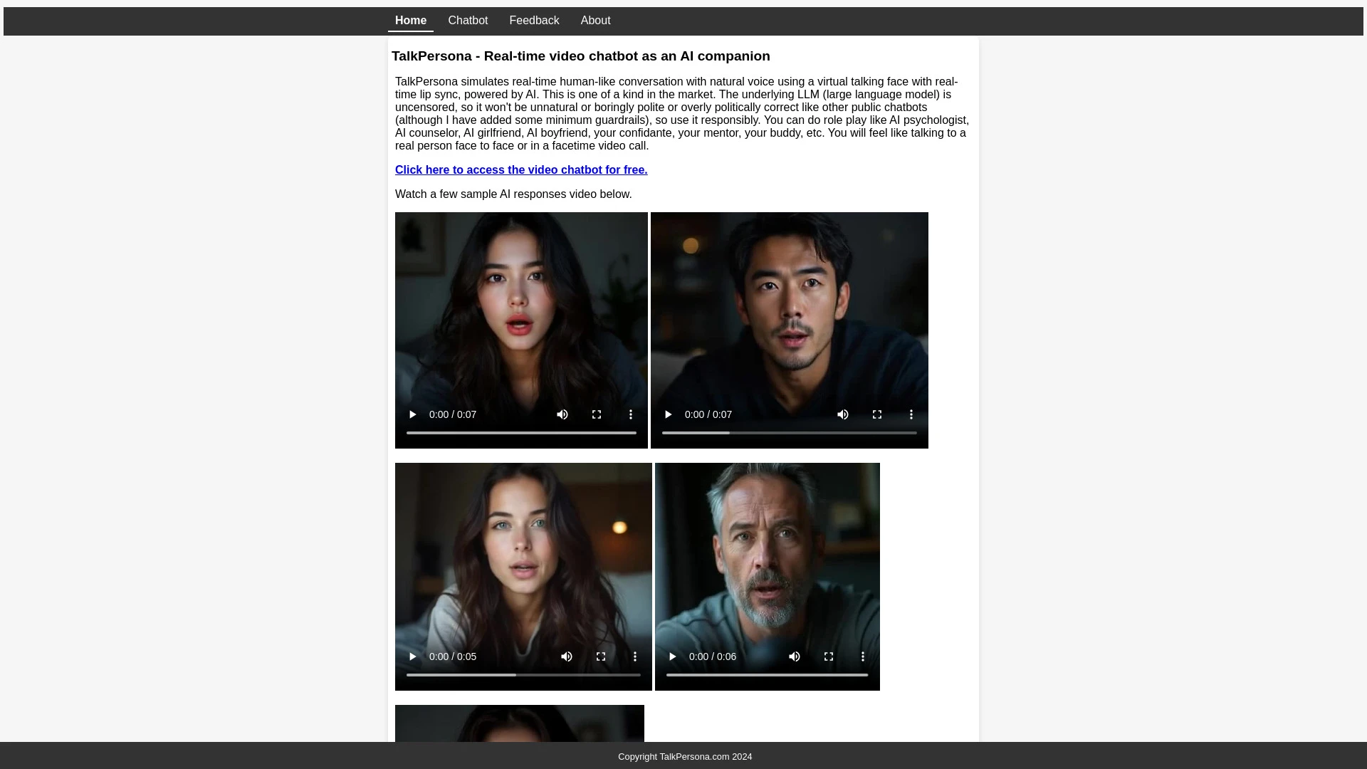 TalkPersona - AI Tool Ocean