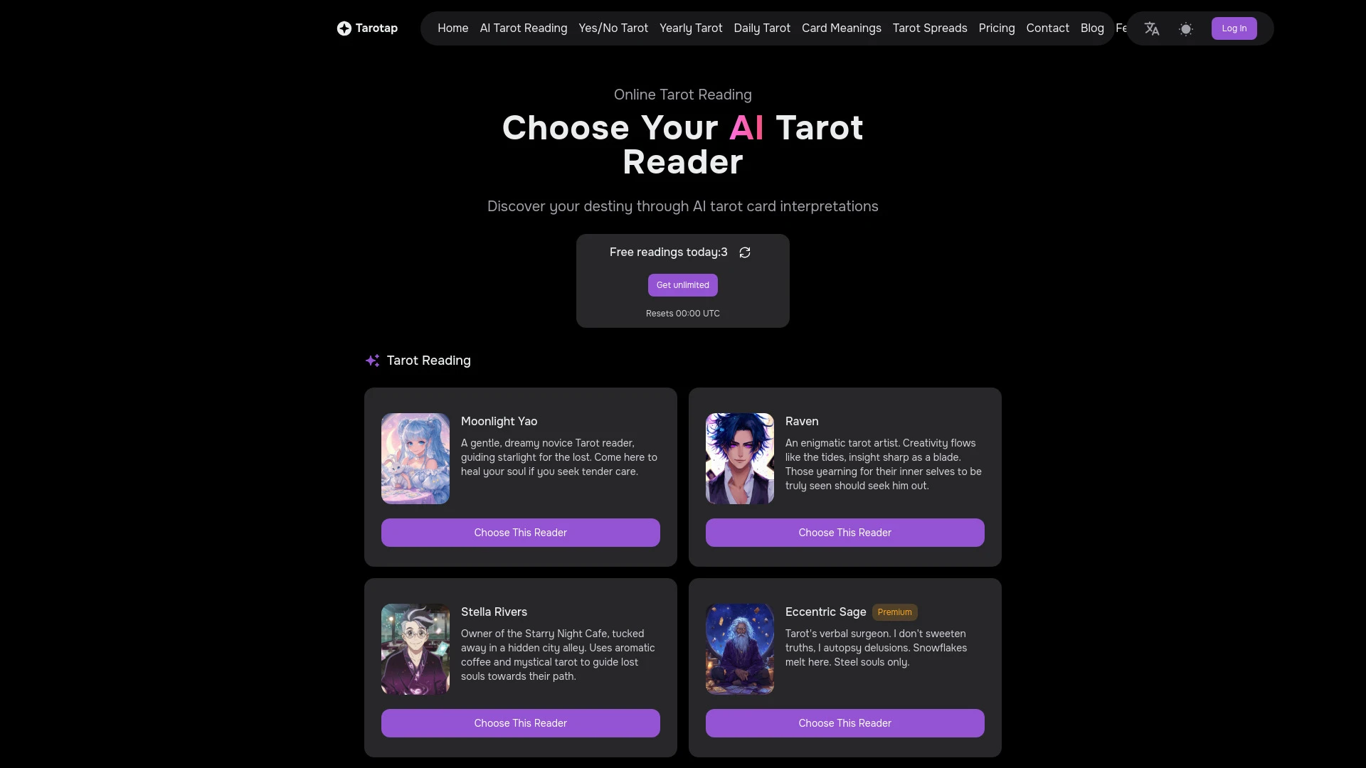 Tarotap - AI Tool Ocean