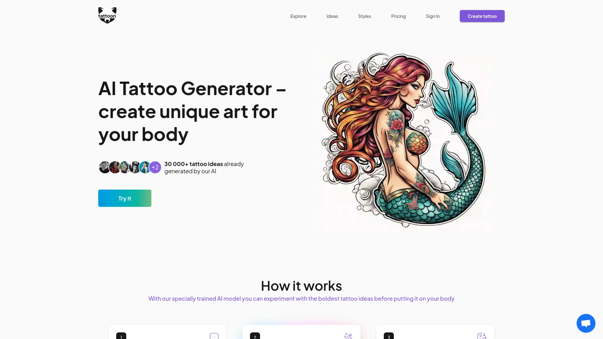 Tattoon.ai - AI Tool Ocean