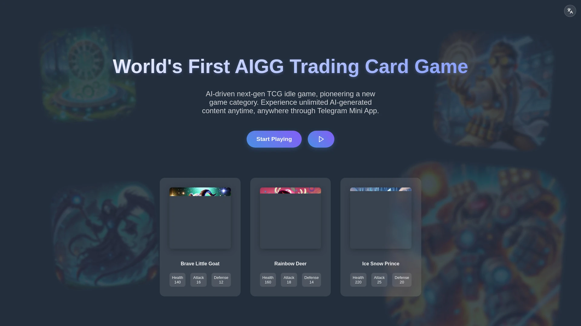 TCGame - AI Tool Ocean