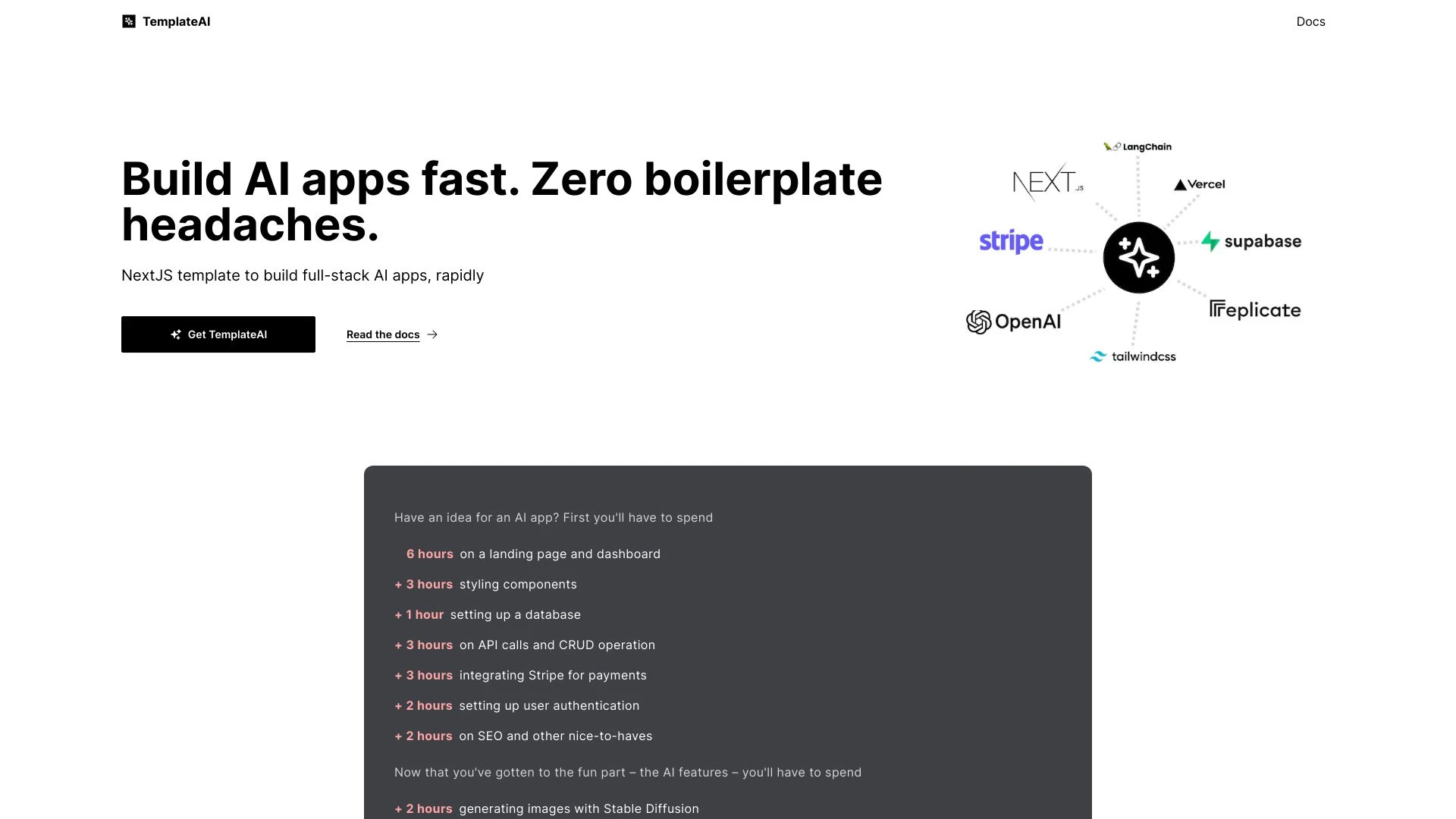 TemplateAI - AI Tool Ocean