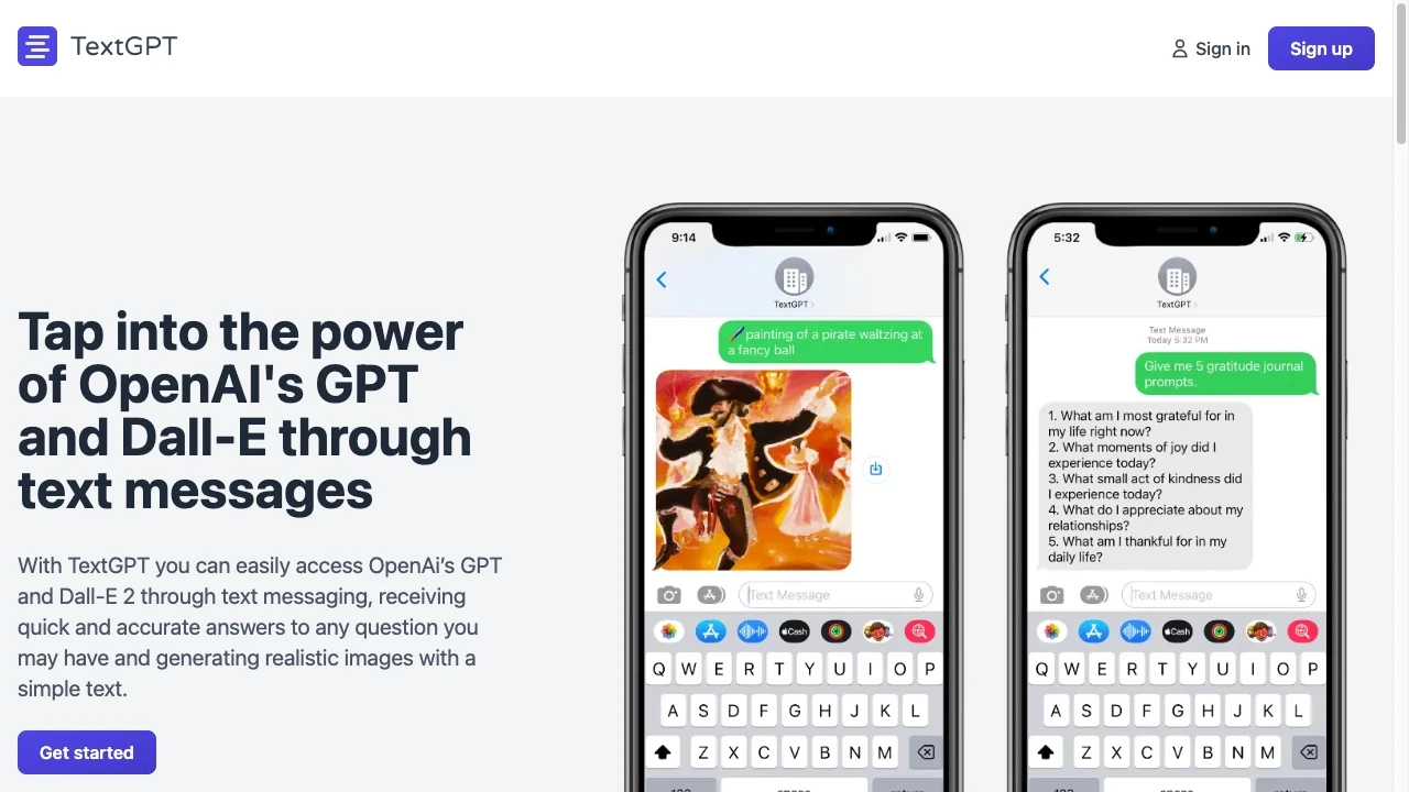 TextGPT - AI Tool Ocean