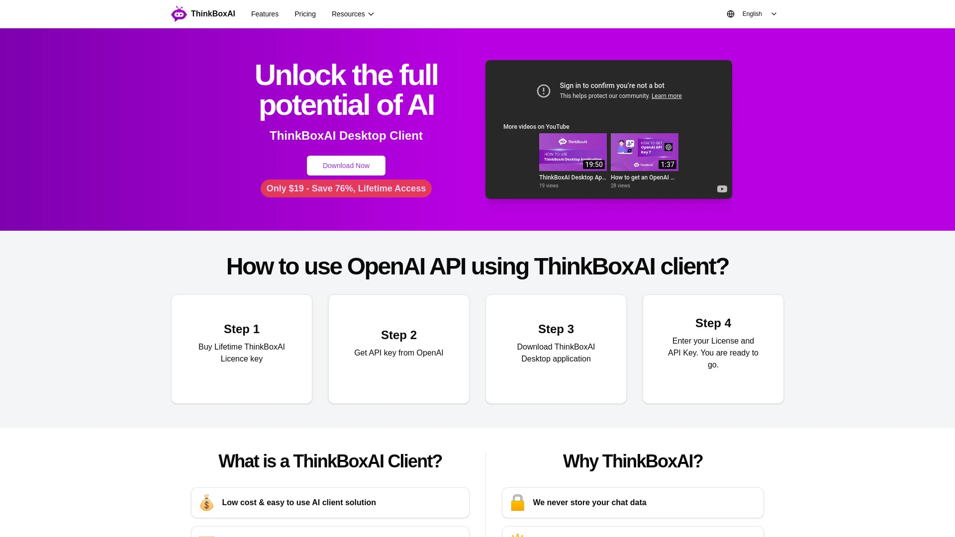 ThinkBoxAI - AI Tool Ocean