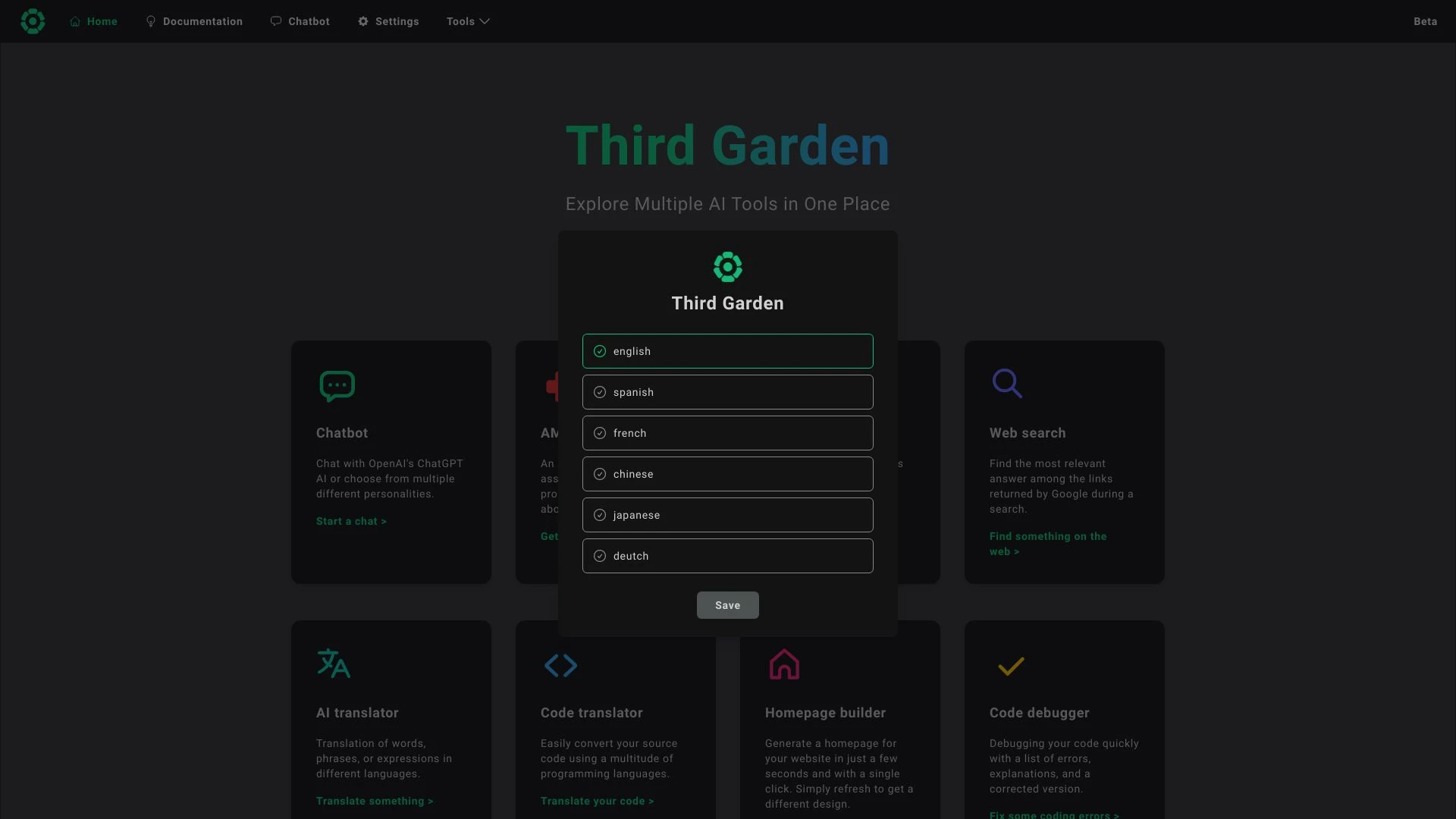 Third Garden - AI Tool Ocean