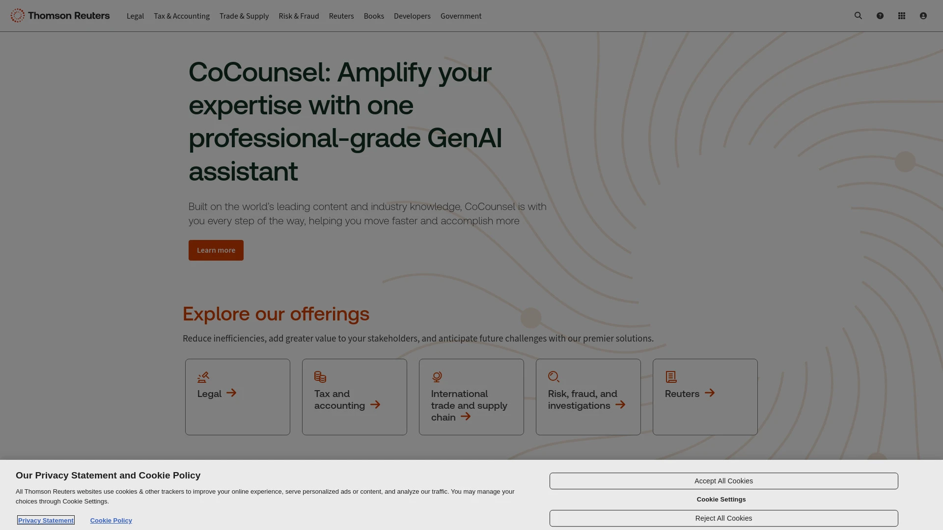 Thomson Reuters - AI Tool Ocean