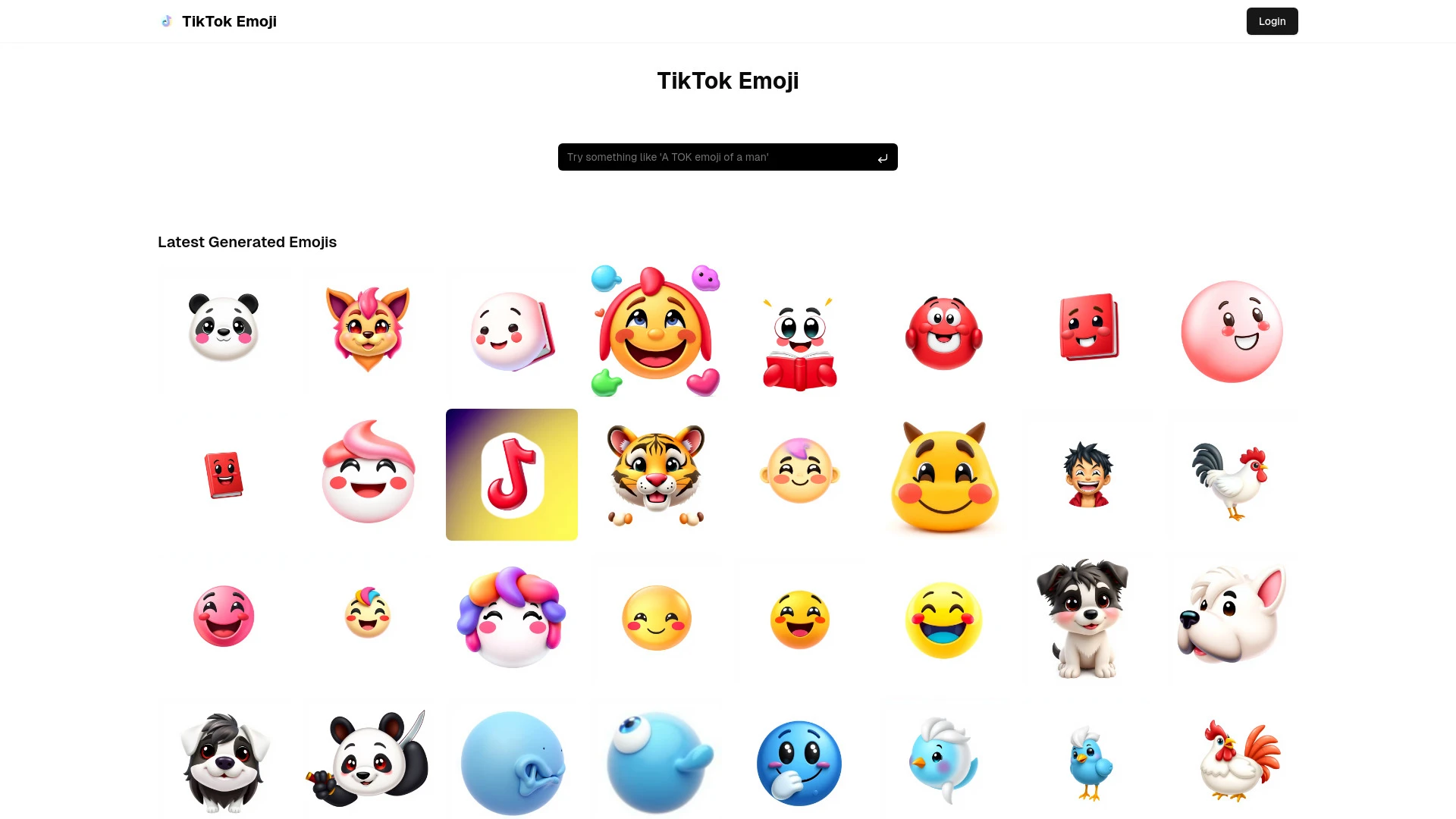 TikTok Emojis - AI Tool Ocean