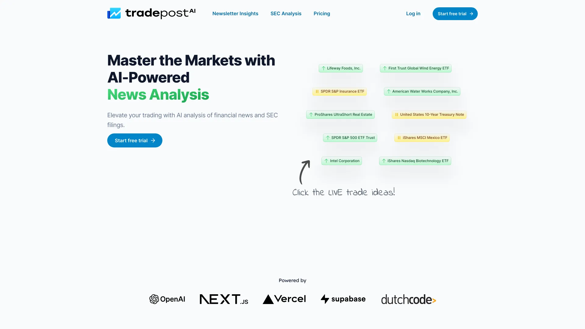 Tradepost.ai - AI Tool Ocean