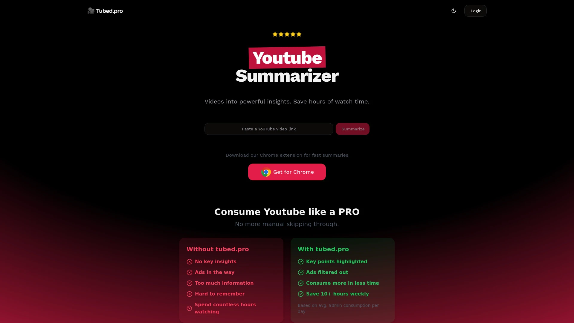 Tubed.pro - AI Tool Ocean