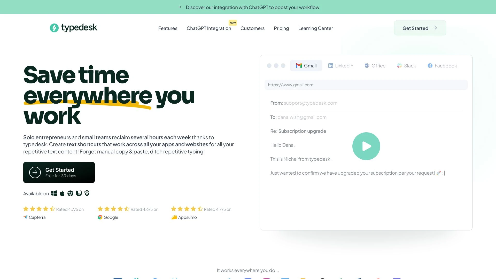 typedesk - AI Tool Ocean