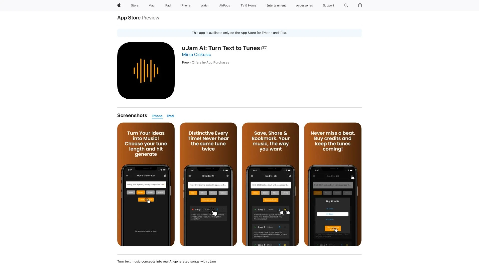 uJam AI - AI Tool Ocean