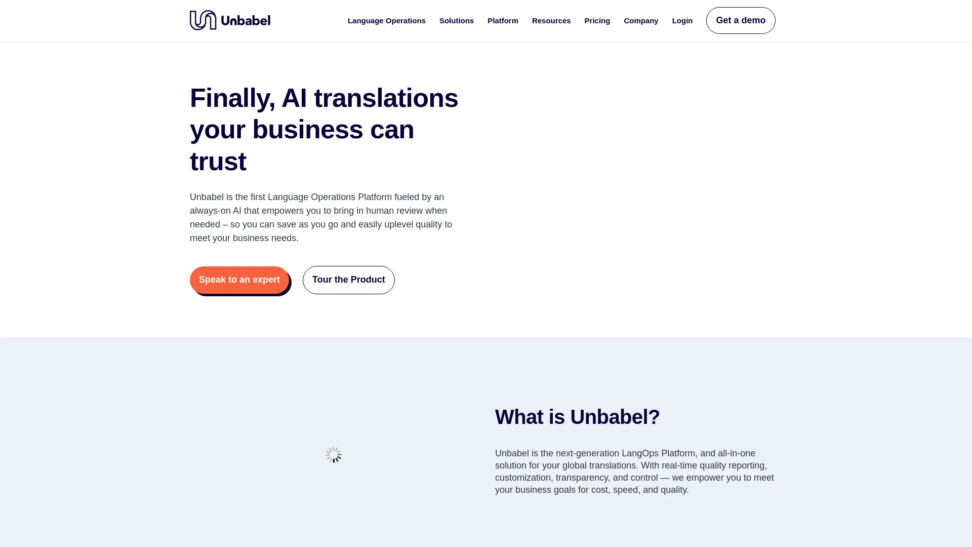 Unbabel - AI Tool Ocean