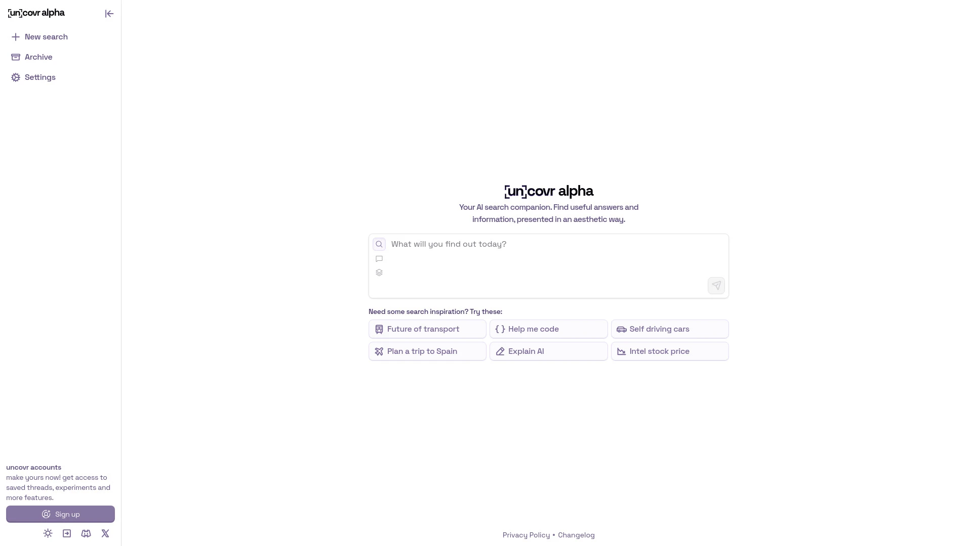 uncovr - AI Tool Ocean