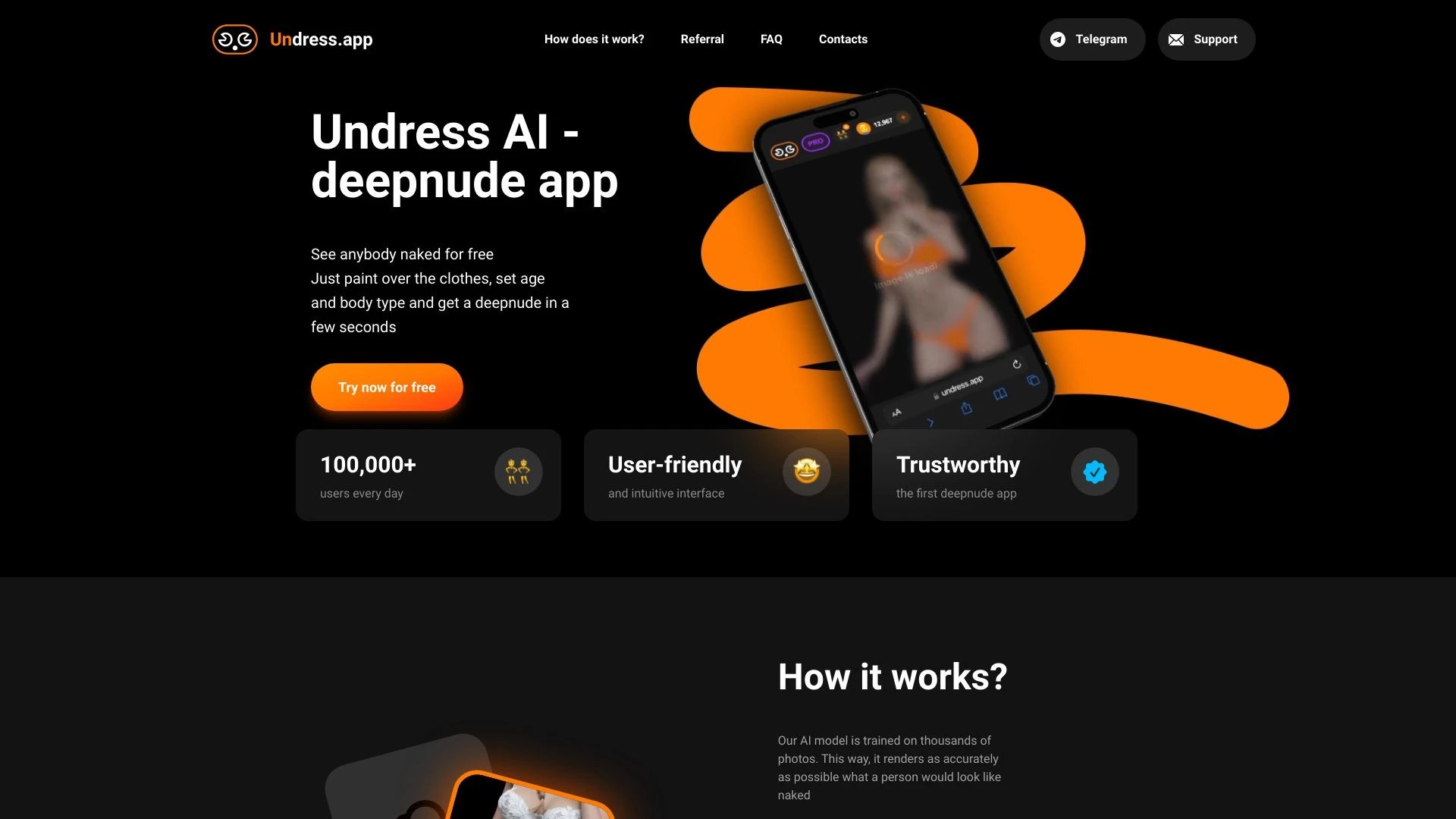 Undress.app - AI Tool Ocean