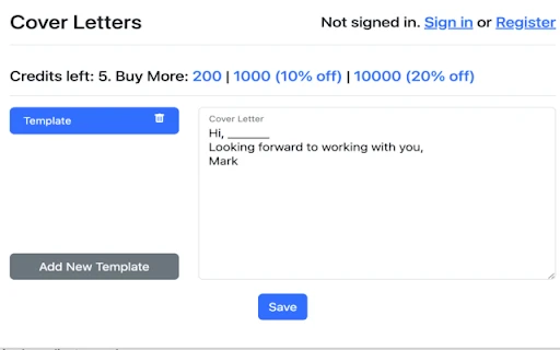 Upwork ChatGPT Cover Letter Generator - Chrome Extension - AI Tool Ocean