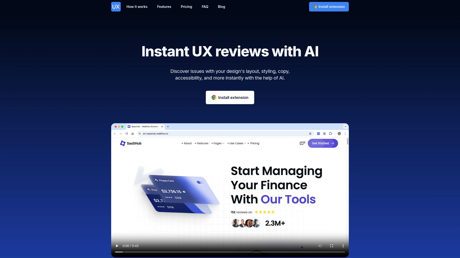 UX Eyer - AI Tool Ocean