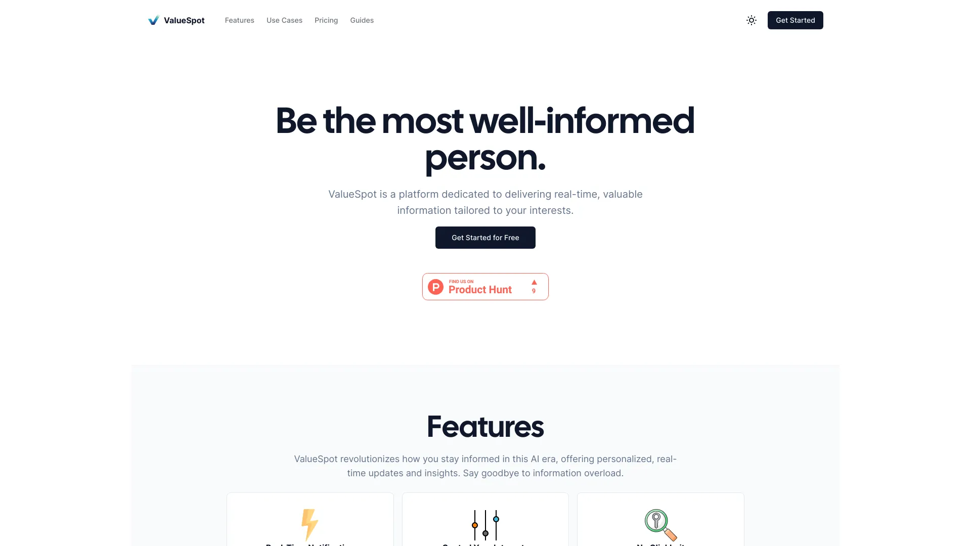 ValueSpot - AI Tool Ocean