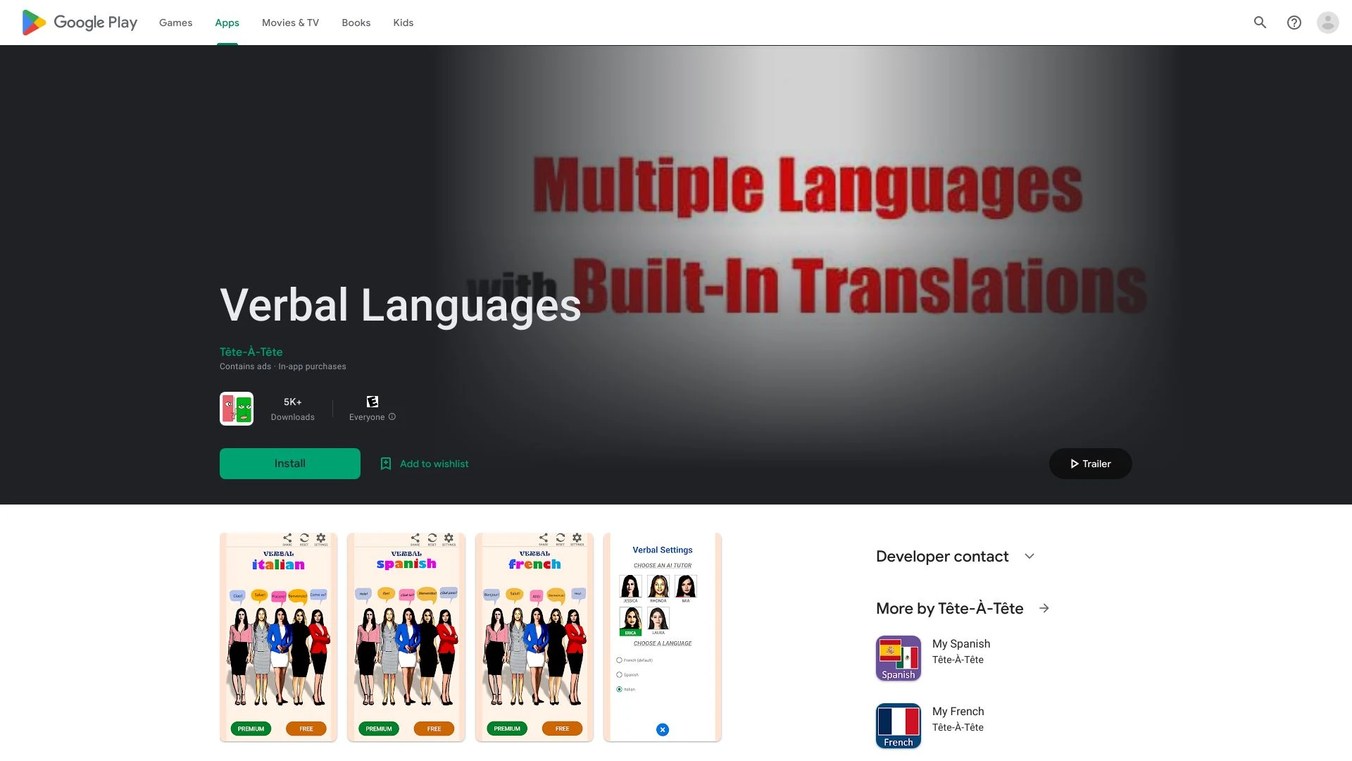 Verbal Languages - AI Tool Ocean