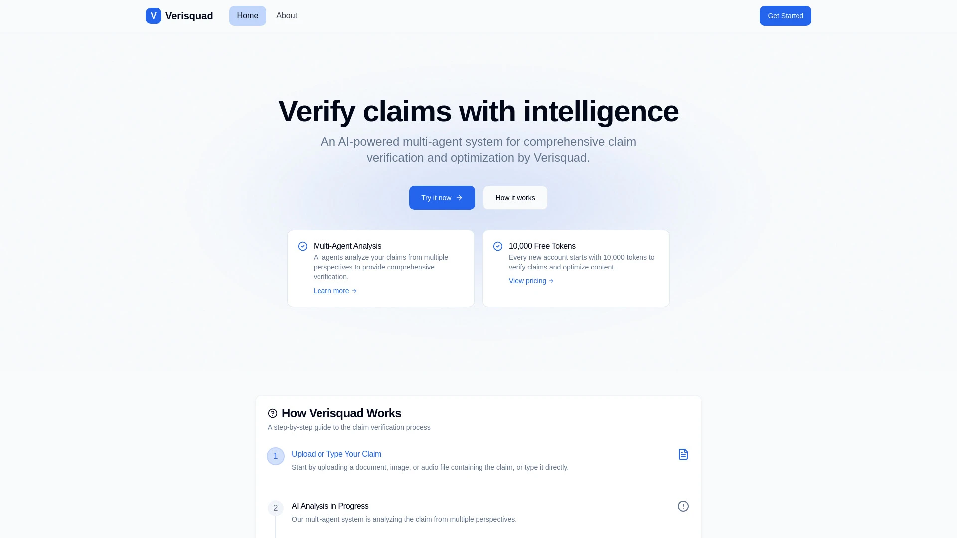 Verisquad - AI Tool Ocean