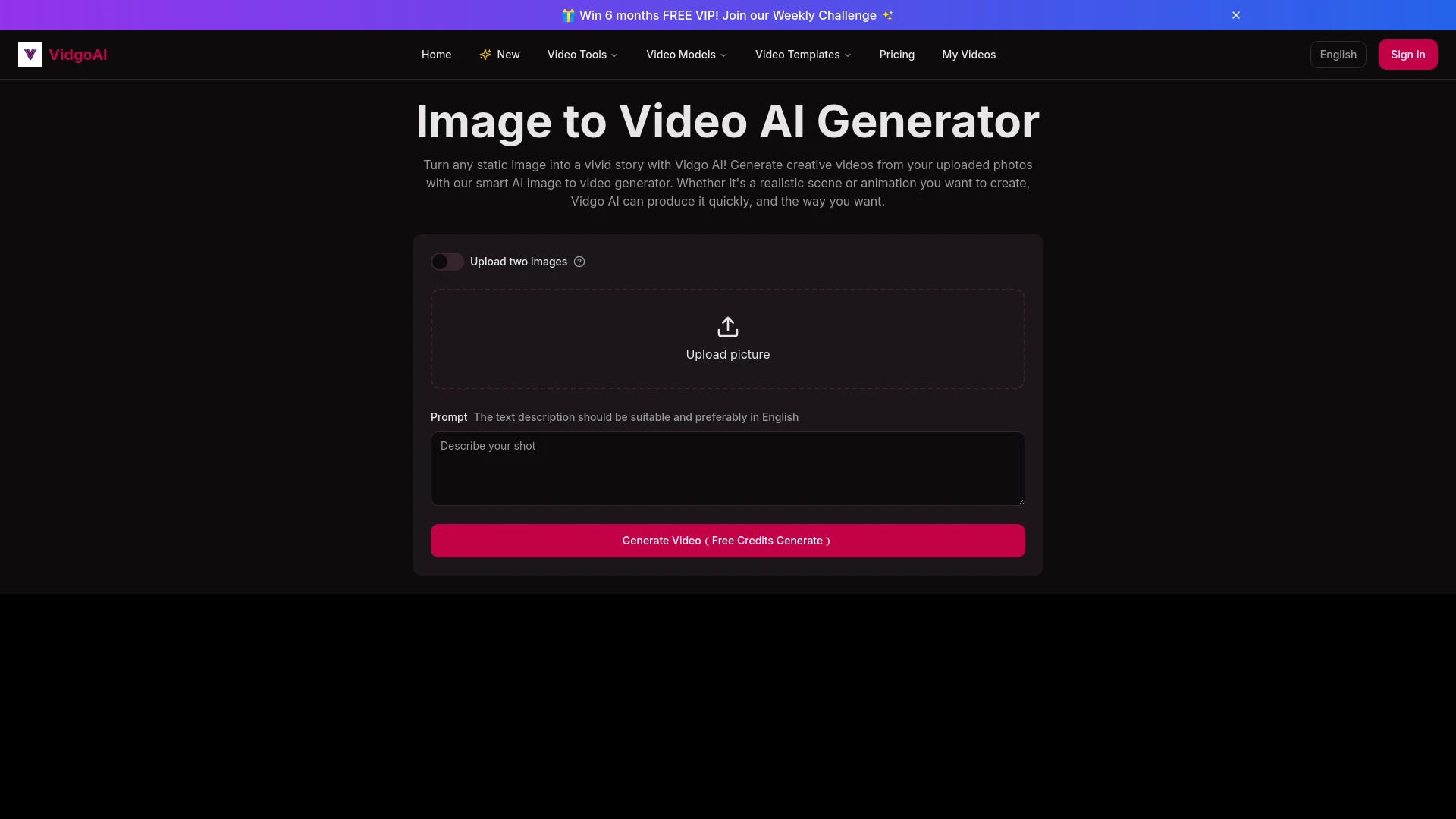 Vidgo AI - AI Tool Ocean