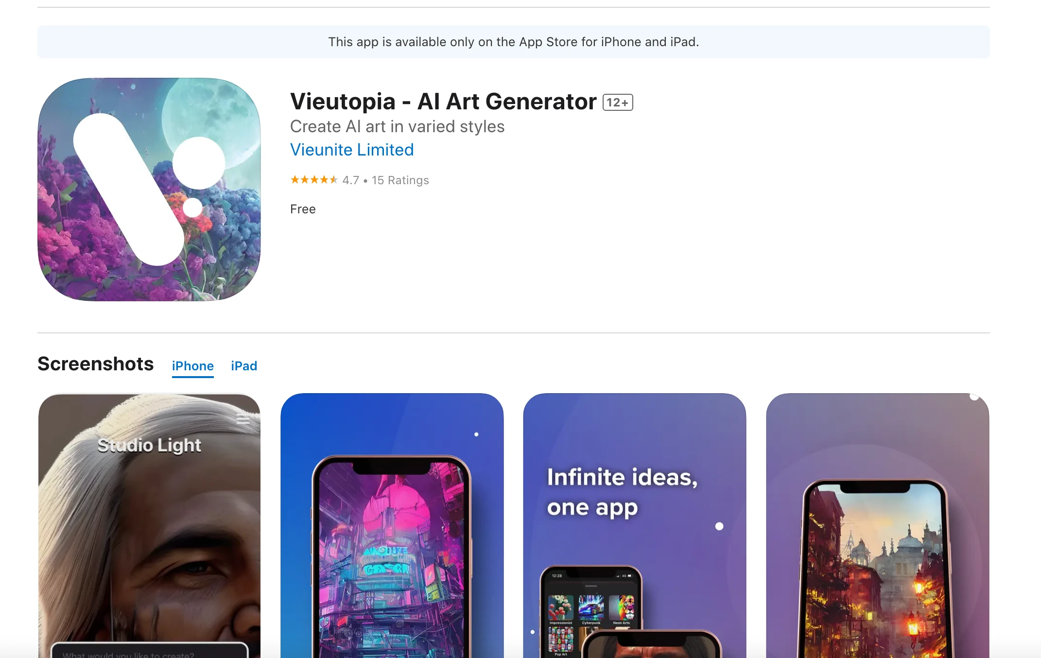 Vieutopia - AI Art Generator - AI Tool Ocean