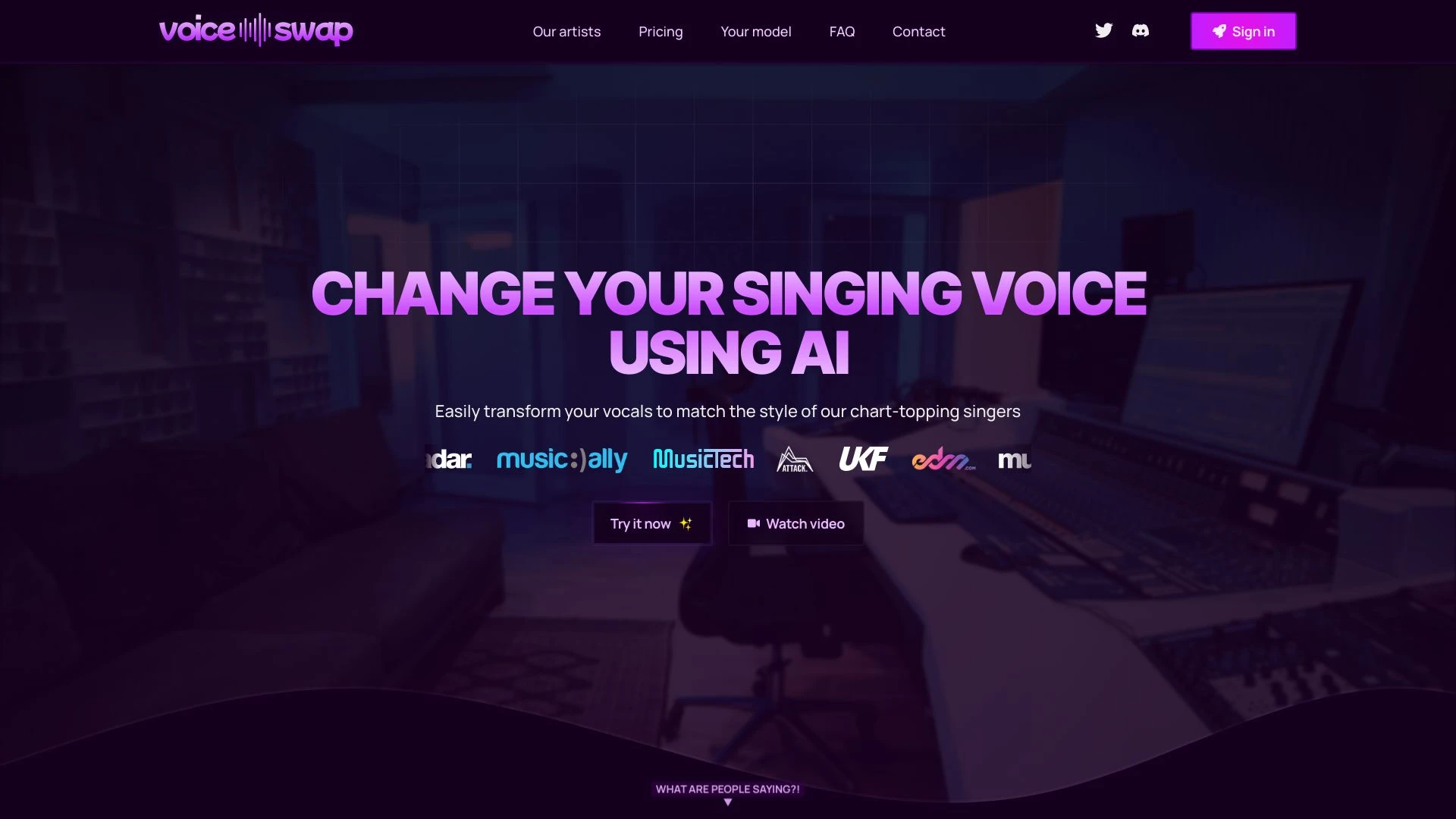 Voice-Swap - AI Tool Ocean