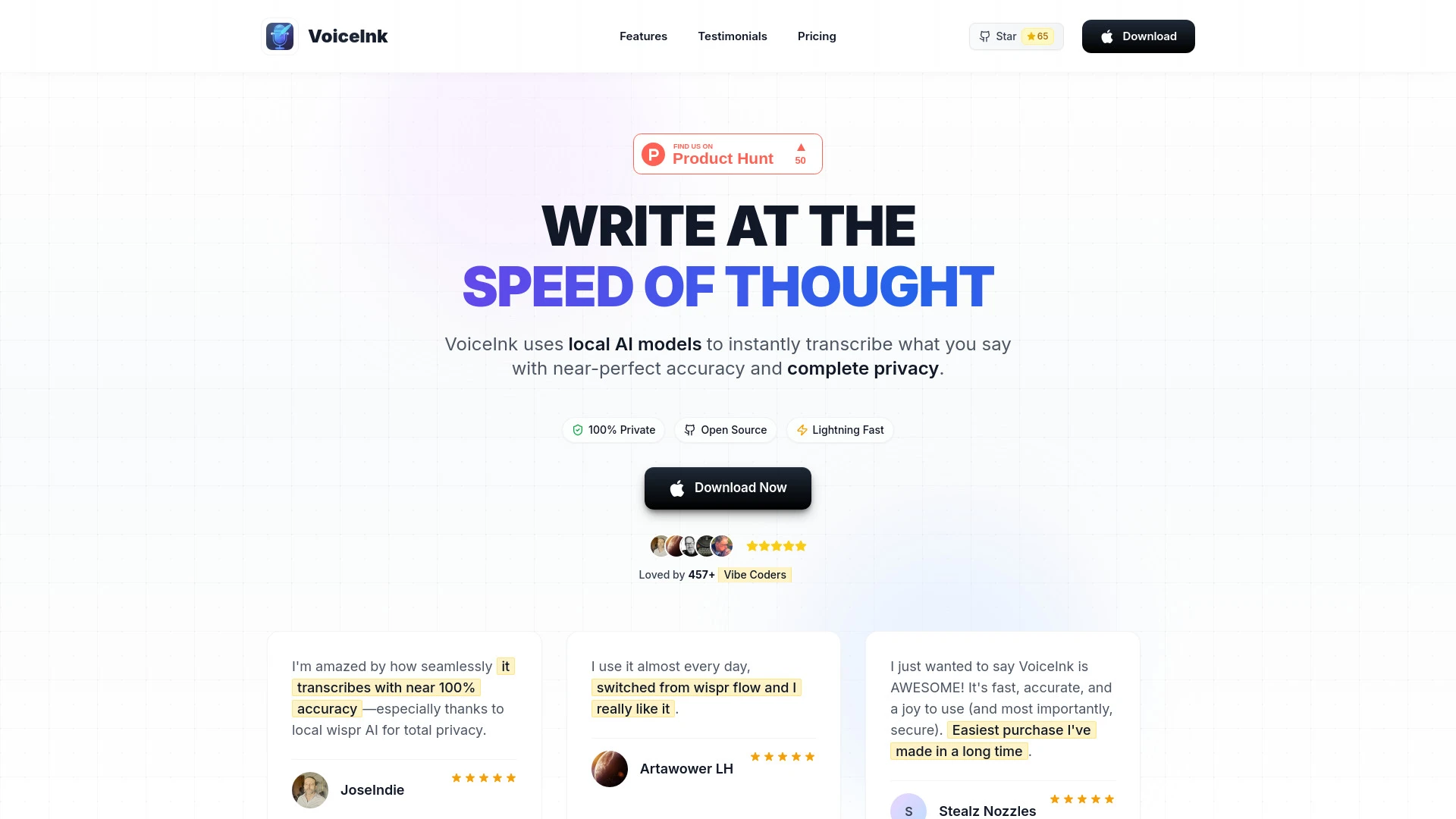 VoiceInk - AI Tool Ocean