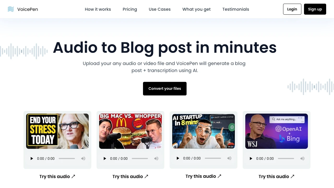VoicePen - AI Tool Ocean