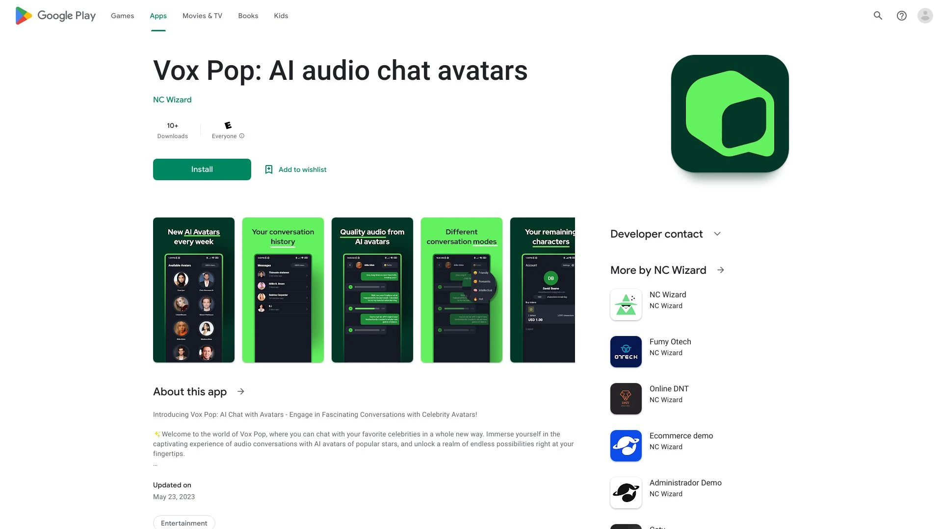 Vox Pop - AI Tool Ocean