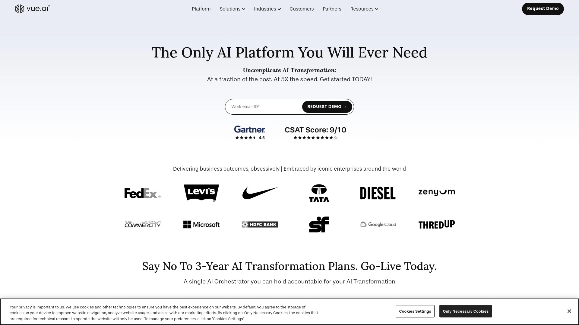 Vue.ai - AI Tool Ocean