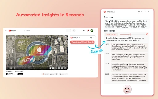 Wayin AI - Chrome Extension - AI Tool Ocean