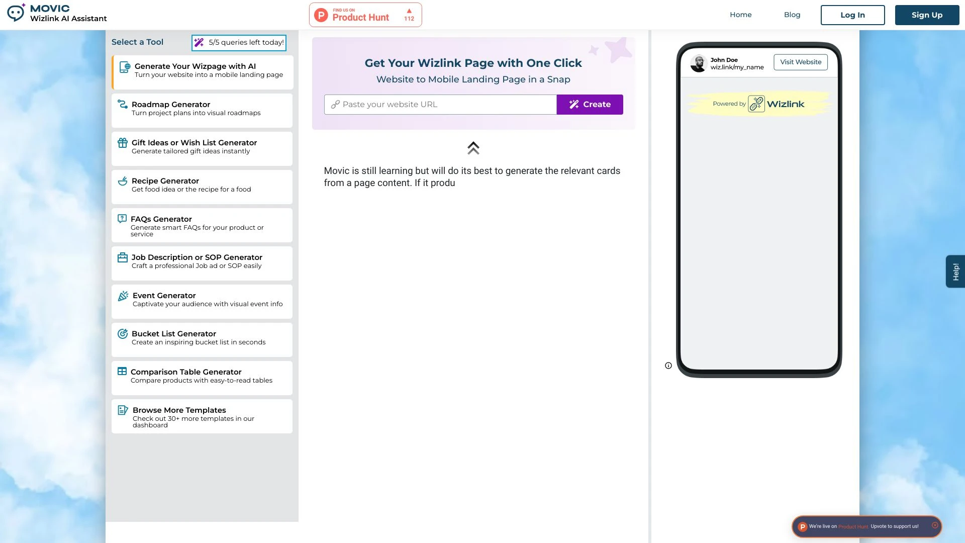 Wizlink - AI Tool Ocean