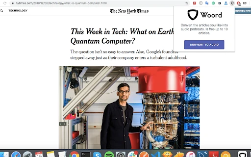 Woord - Chrome Extension - AI Tool Ocean