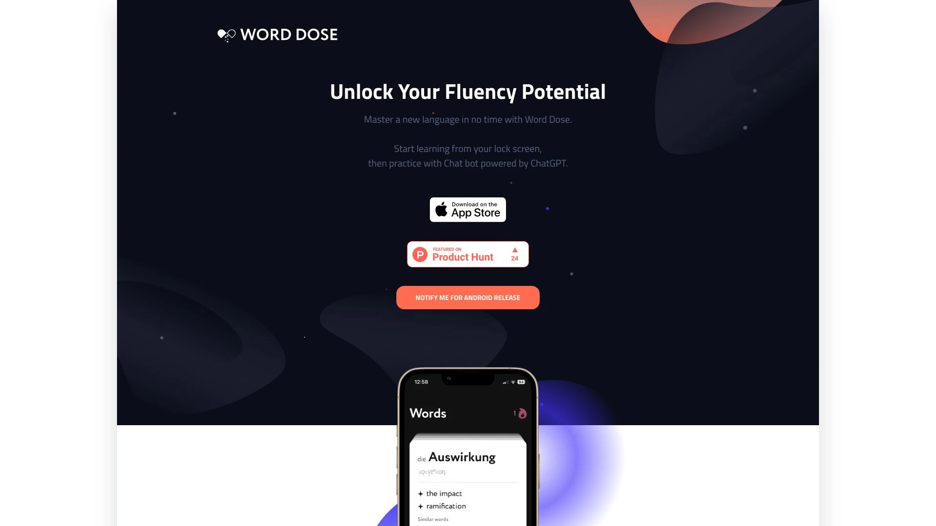 Word Dose - AI Tool Ocean