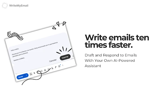 WriteMyEmail - Chrome Extension - AI Tool Ocean