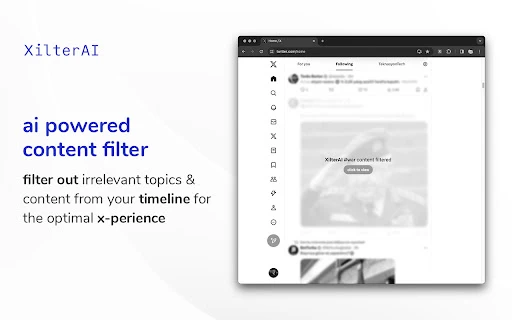 XilterAI - Chrome Extension - AI Tool Ocean