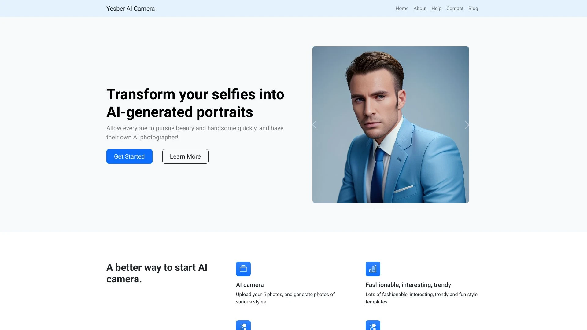 Yesber AI Camera - AI Tool Ocean