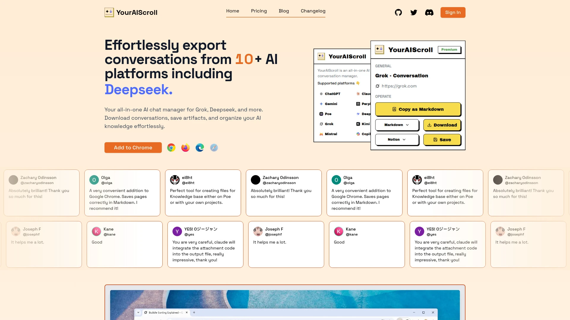 YourAIScroll - AI Tool Ocean