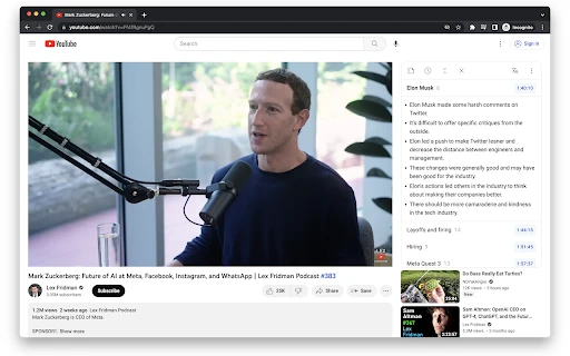 YouTube Extension - Chrome Extension - AI Tool Ocean