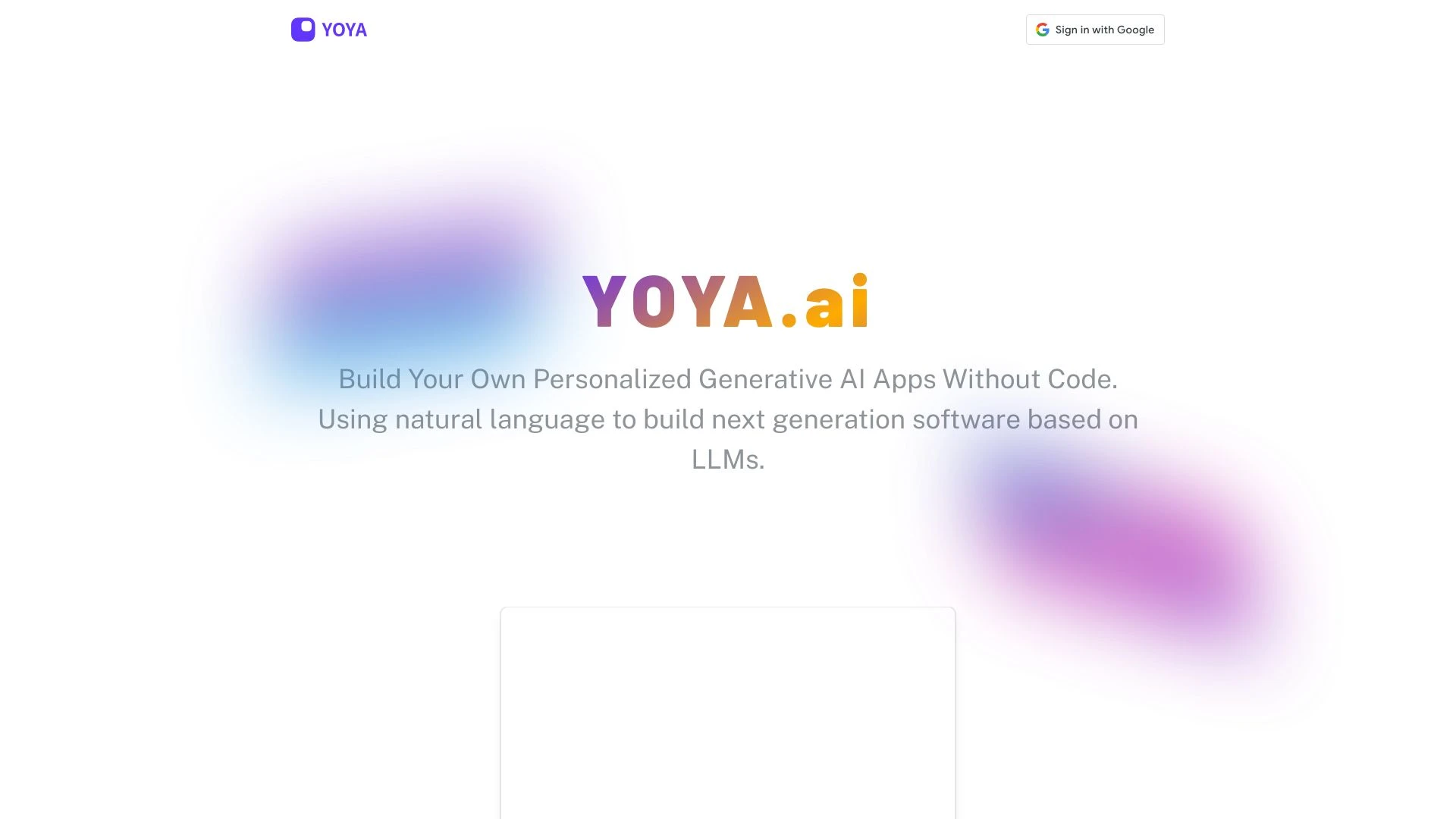 YOYA AI - AI Tool Ocean