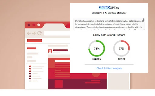 ZeroGPT.cc - Chrome Extension - AI Tool Ocean